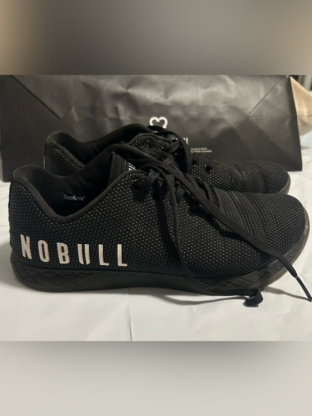 NOBULL Black Unisex Training Shoes M 7.5/ W 9